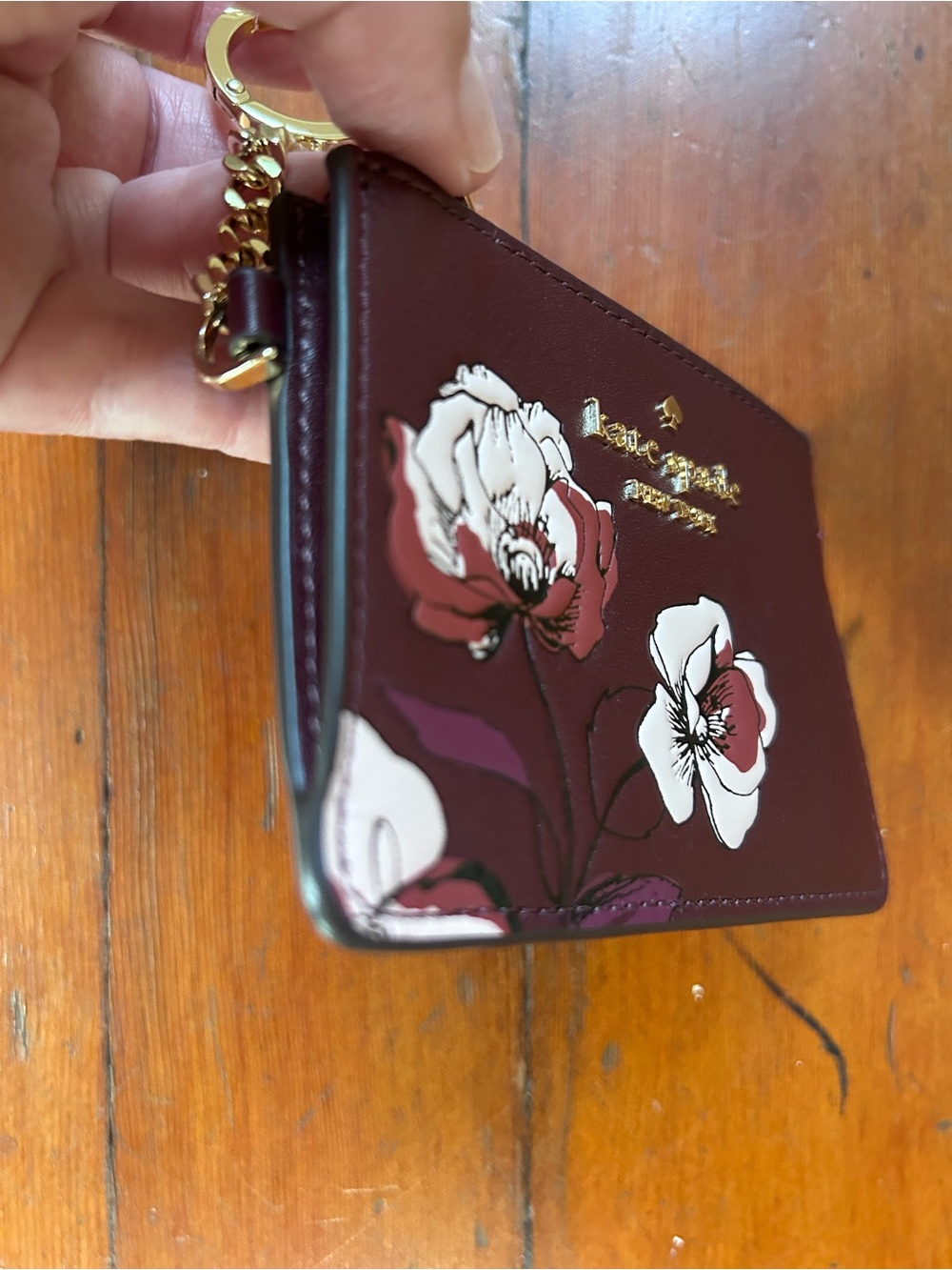 kate spade Floral Key Ring Card Holder - Picture 7 of 13